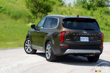 Kia Telluride 2020, arrière